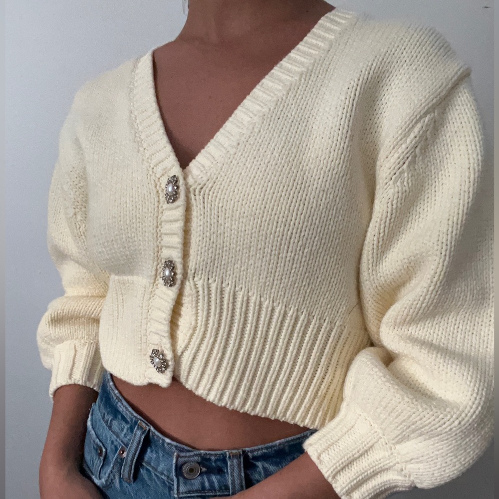 Zara 3/4 sleeve sweater